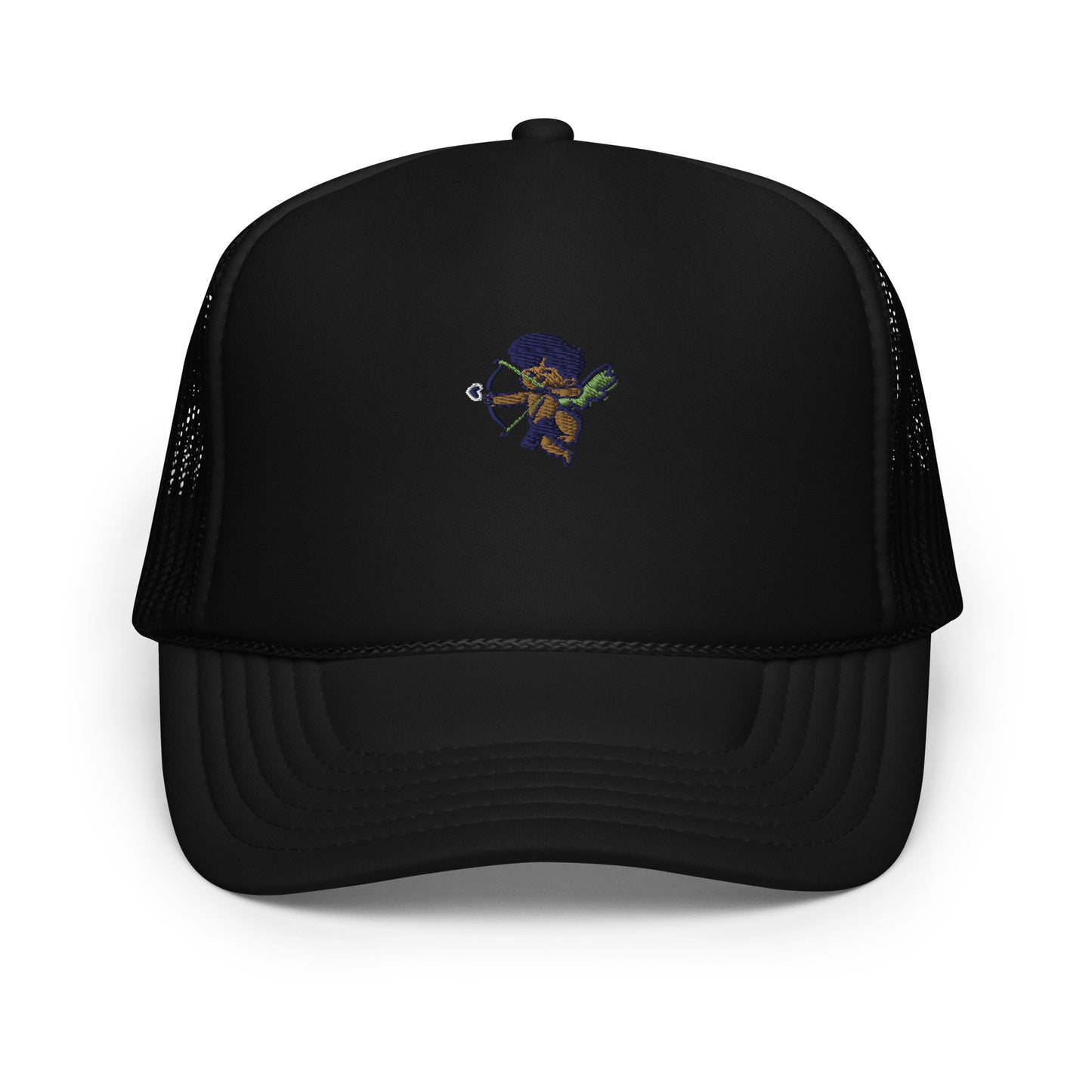 Embroidered Cherub Logo Foam Trucker Hat