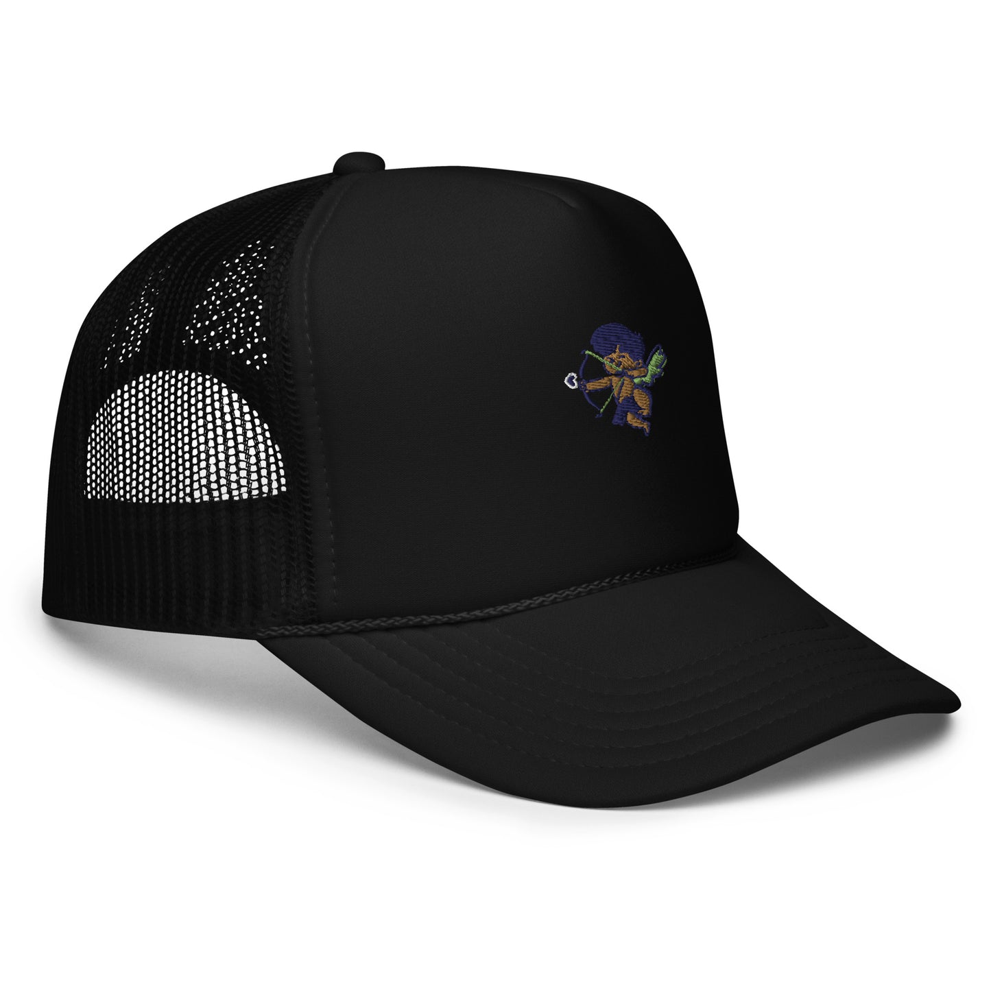 Embroidered Cherub Logo Foam Trucker Hat